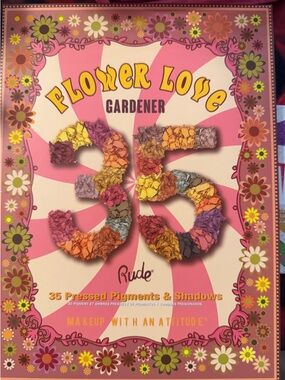 RUDE Gardeners Palette — Bright Multi-Color Eyeshadow Collection